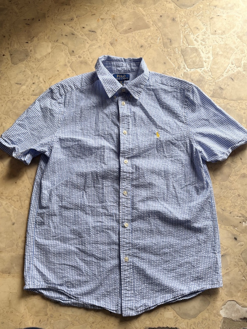 Polo Ralph Lauren Seersucker Shirt | S/YXL